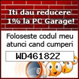 Iti dau reducere 1% la PC Garage