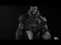 Salt Art: Mass Effect 3 - "Shepard" by Bashir Sultani