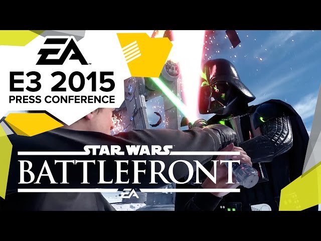 Star Wars: Battlefront Hoth Gameplay Premiere  - E3 2015 EA Press Conference