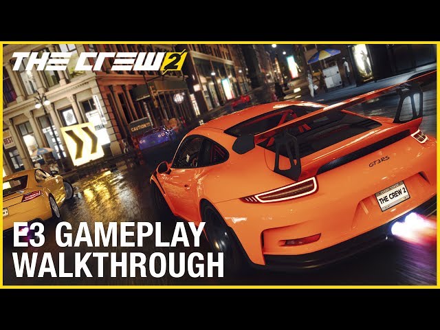 The Crew 2: E3 2017 Motorsports Gameplay | Ubisoft [US]